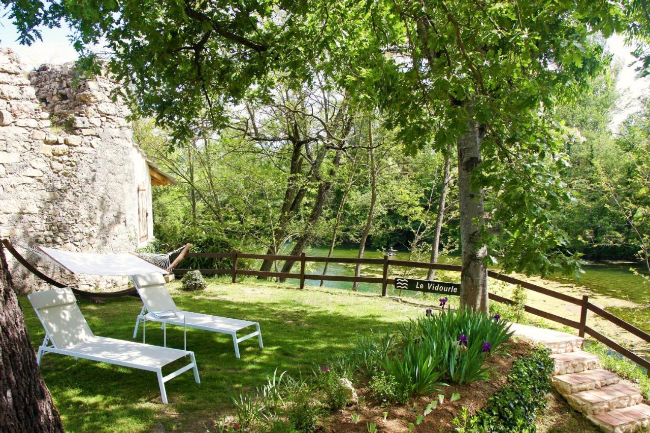 La Magnanerie Dhotes , Les Roulottes Insolites Sauve Exterior foto